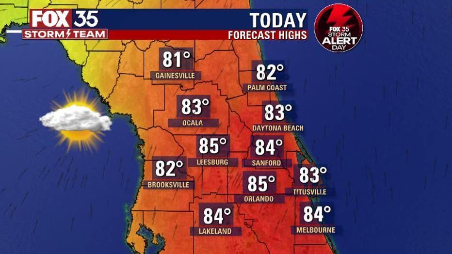 Strong to severe storms possible in Florida ahead of next cold front 1 high 8