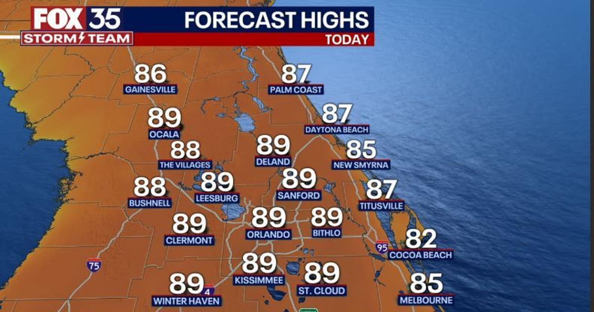 Orlando weather: Another hot day expected in Central Florida on Friday ...