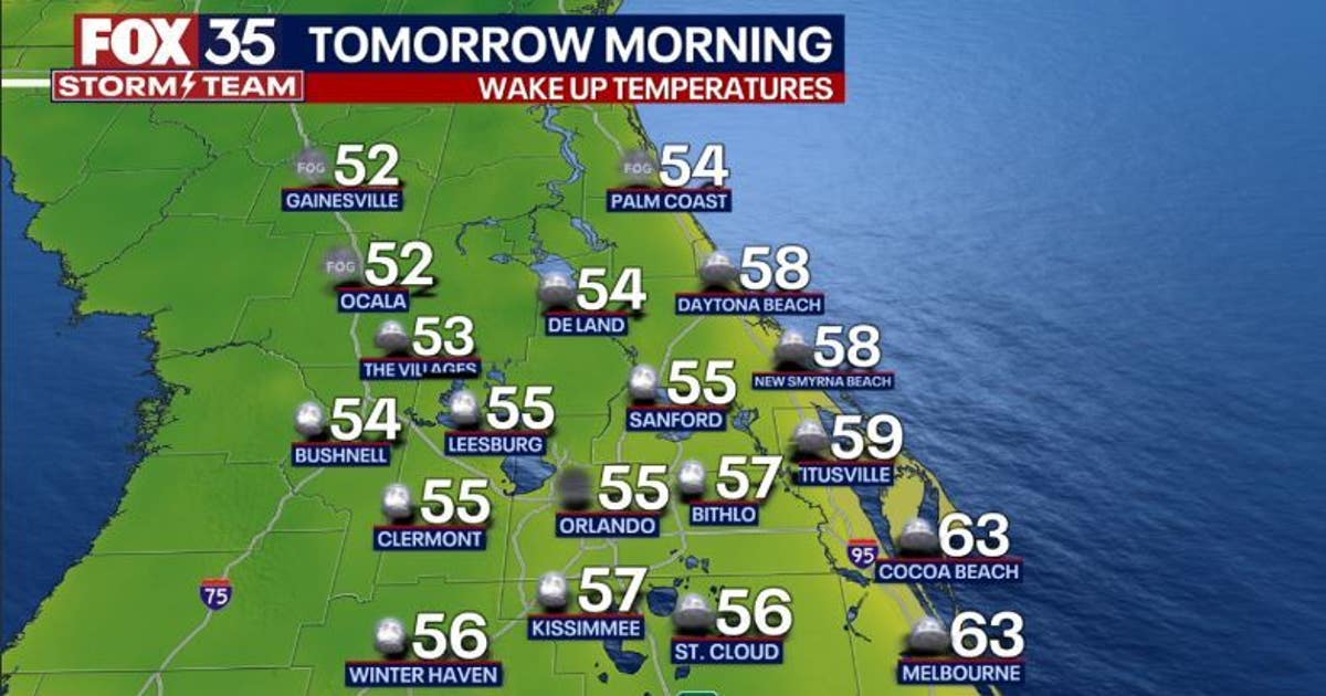 Orlando weather: Toasty week before next cold front moves into Central ...