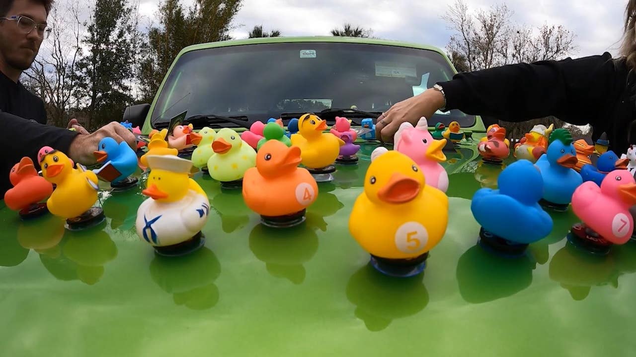 deksel haat intelligentie Jeep owners: Meet 'Ducktion Cups,' a simple device to keep your rubber ducks  in place