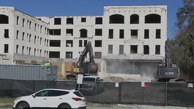 Historic Putnam Hotel in DeLand being demolished