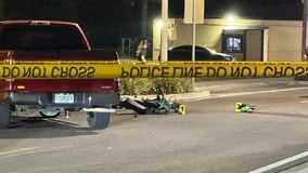 2 children killed, 1 adult hospitalized after Sanford crash involving dirt bike, pickup truck