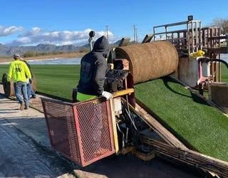 How Super Bowl LVII puts a spin on the classic grass field