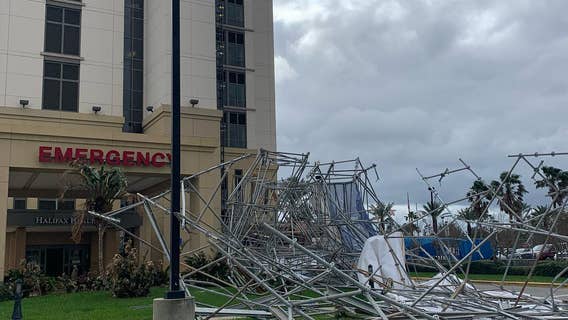 High wind gusts cause construction collapse at Daytona Beach hospital