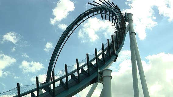 SeaWorld's Pipeline ride: Photos give behind-the-scenes look at new surf coaster opening this year