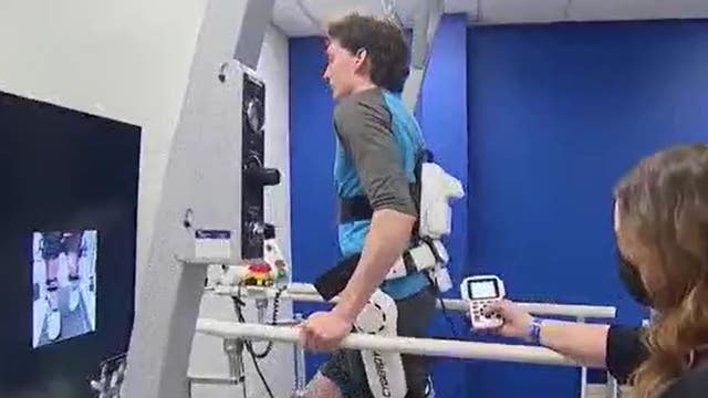 Robot helping severely injured Disney World cast member walk again