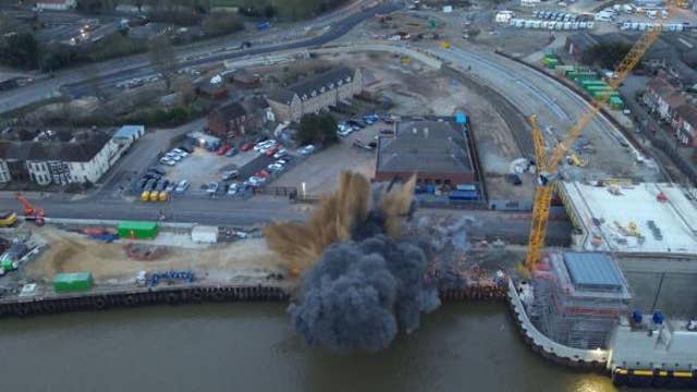 World War II bomb explodes in England in 'unplanned' detonation