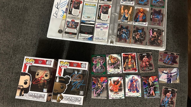 Wrestling 'superfan' builds growing collection of memorabilia