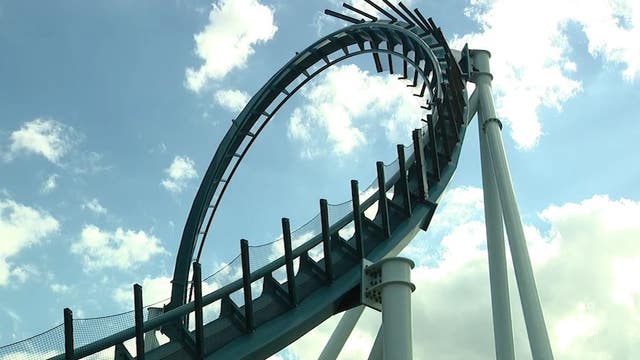 SeaWorld's Pipeline ride: Photos give behind-the-scenes look at new surf coaster opening this year