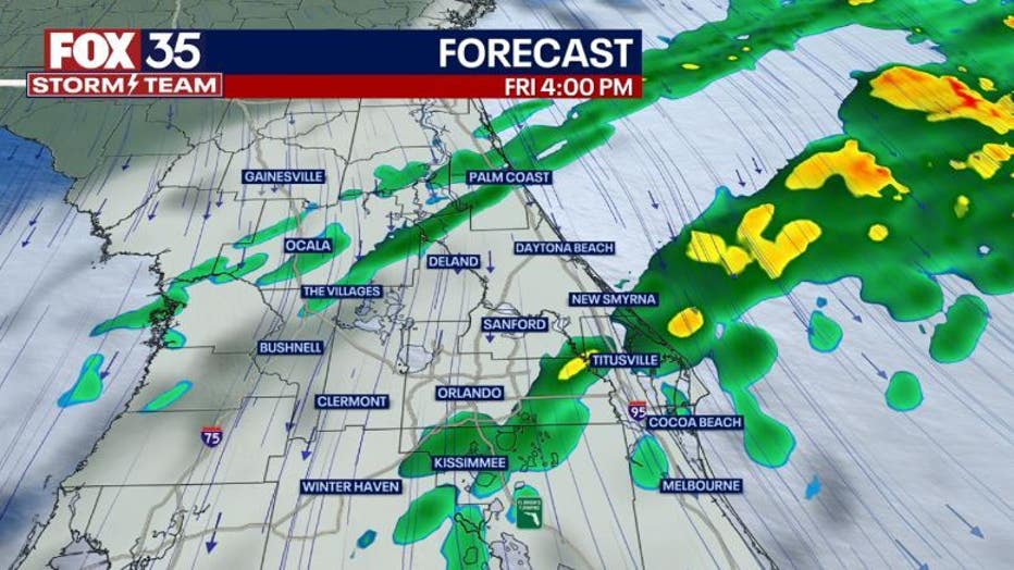 Orlando Weather: Weekend Cold Front To Drop Temperatures, Increase Rain ...