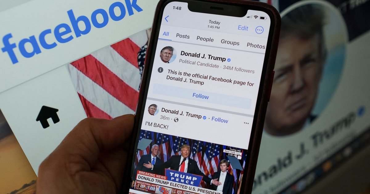 Donald Trump posts on Facebook for 1st time since Jan. 6 riot | FOX 35 ...