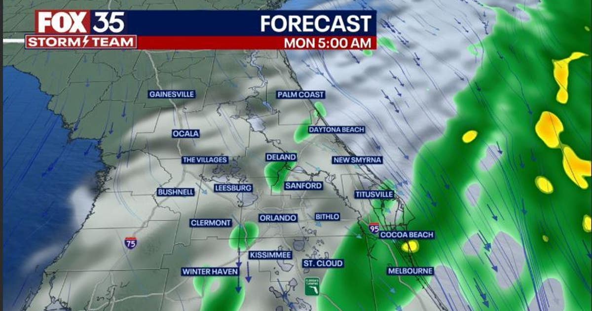 Orlando Weather Forecast: Rain lingers across Central Florida into ...