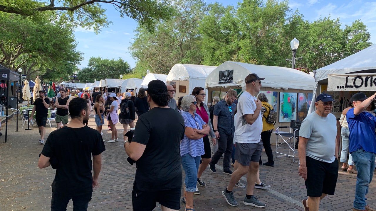 The Winter Park Sidewalk Art Fair returns to downtown - Vimarsana News