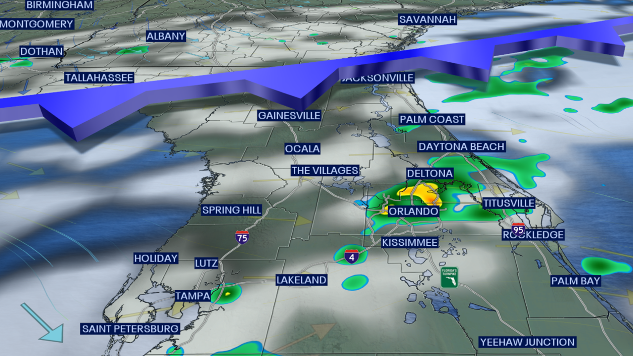 Orlando Weather: Warm And Sunny Before Cold Front Brings 40s, 50s Back ...