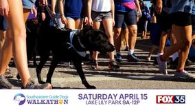 Join FOX 35 at the 2023 Southeastern Guide Dogs Walkathon