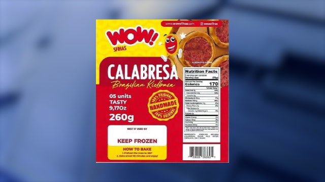Recall issued for frozen meat and poultry products sold in Florida