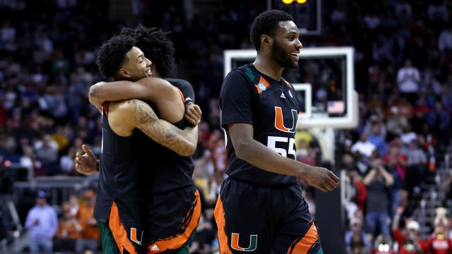Miami beats No. 1 seed Houston; all four top NCAA seeds out