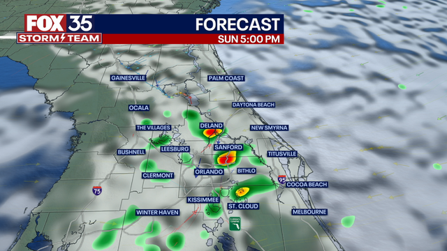 Orlando weather: Afternoon rain, storms possible around Central Florida