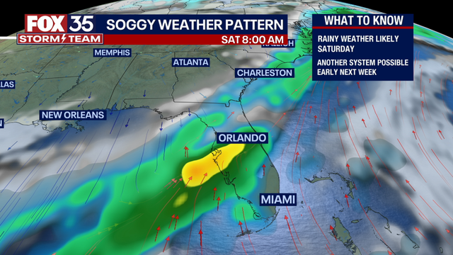 Orlando weather: Clear skies, cold nights for Central Florida ahead of weekend showers