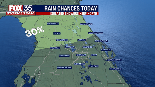 Orlando weather: Rain returns to Central Florida -- along with more sizzling heat