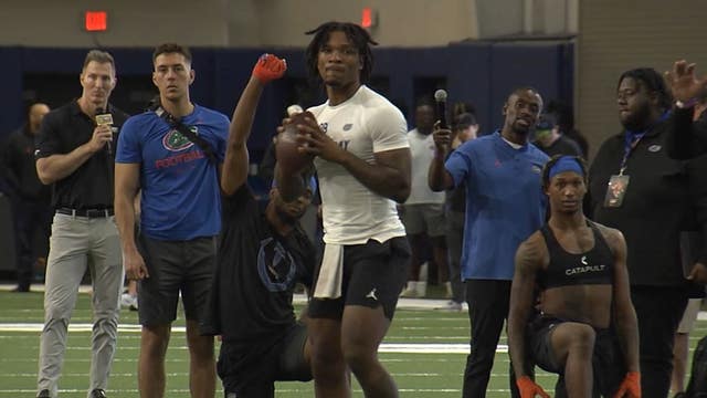 Florida QB Anthony Richardson competes for NFL execs