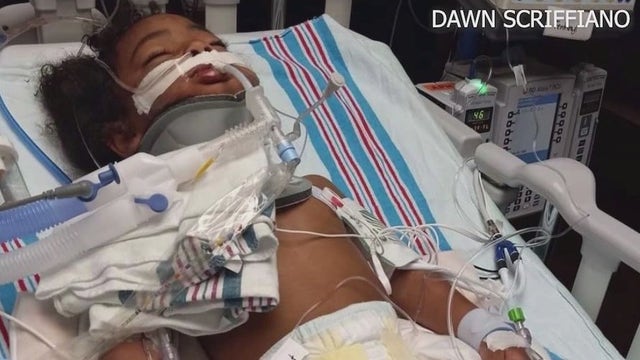 'Very grateful': Family of toddler who nearly drowned thanks rescuers