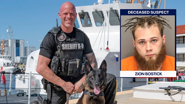 Sheriff: Suspect who 'ambushed' deputies skipped court hearing; killed by sergeant after wounding K9 handler