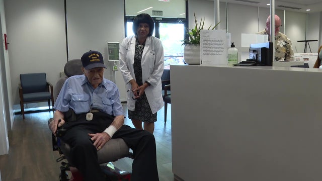 Bay area 106-year-old veteran credits close bonds, healthy diet and sense of humor to long life