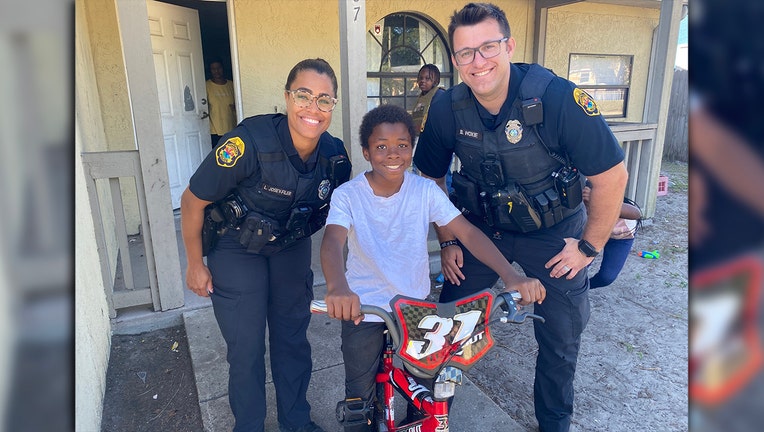 clearwater-stolen-bike-officers-get-new-one.jpg