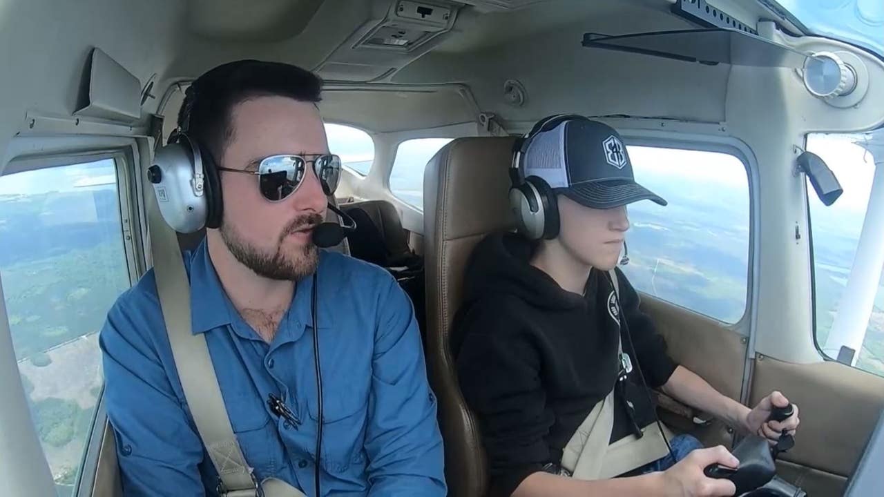 Terminally ill Florida teen’s wish to fly planes comes true