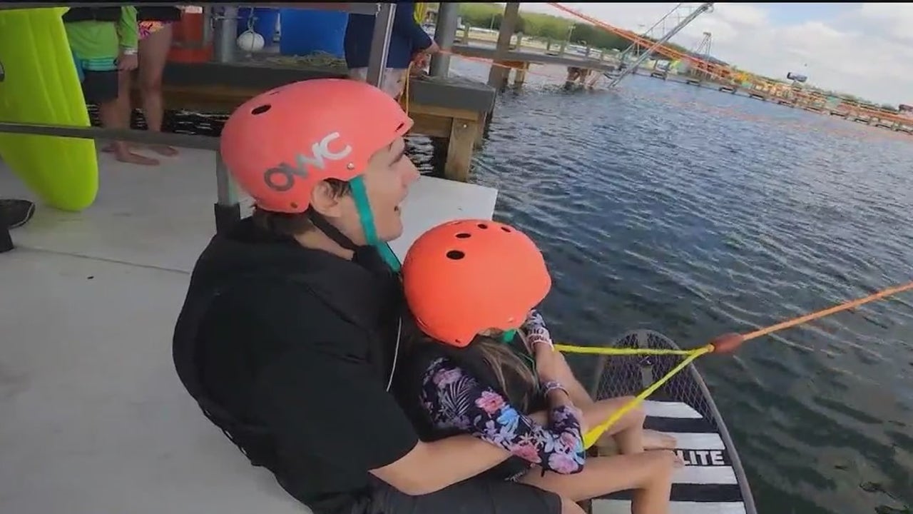 Teens with autism visit Orlando watersports park Teens with autism visit Orlando watersports park