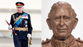 Chocolatier celebrates coronation with life-sized bust of King Charles