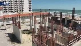 Construction stopped on massive '500 Atlantic' condo project in Daytona Beach