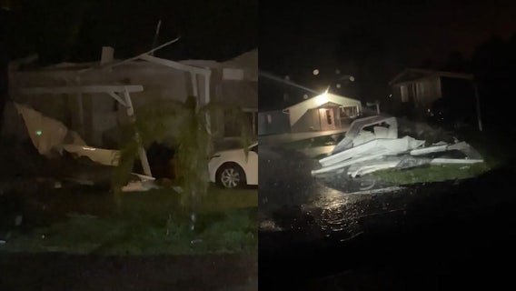 Official: 30-35 homes damaged during Sunday's strong storms