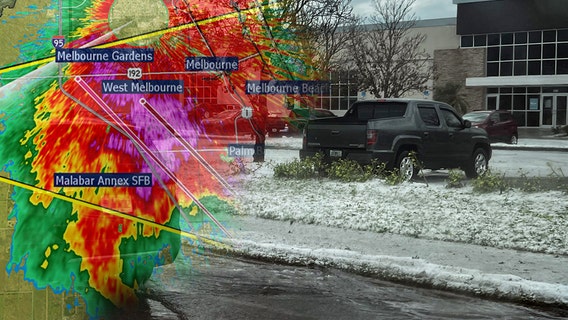 Strong storms bring destructive hail, damaging winds to Central Florida