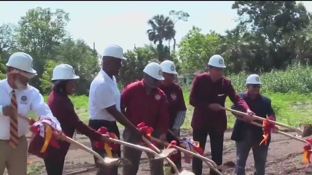 BCU celebrates 100 years of football with new practice field