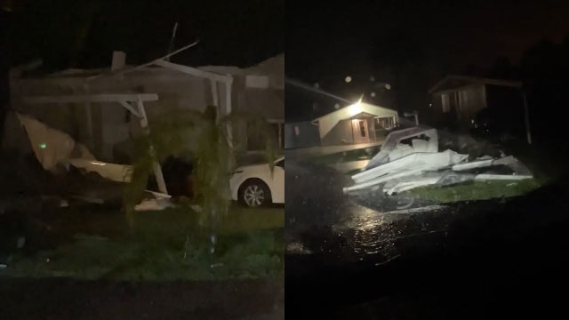 Official: 30-35 homes damaged during Sunday's strong storms