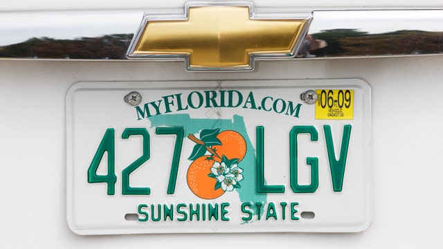 Florida senator proposes new distinctively marked license plates for registered sex offenders