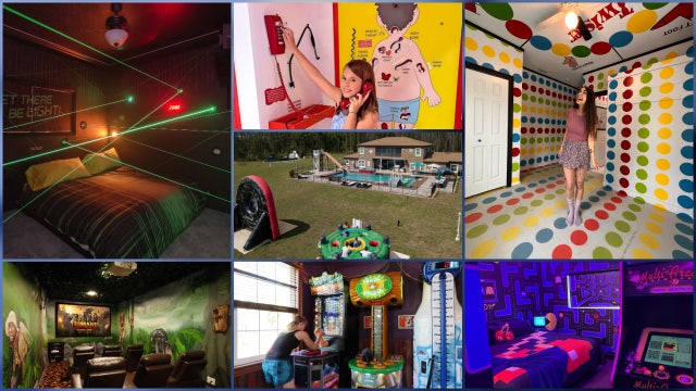 Great Escape Parkside: This luxury game-themed vacation rental in Florida is a must-see