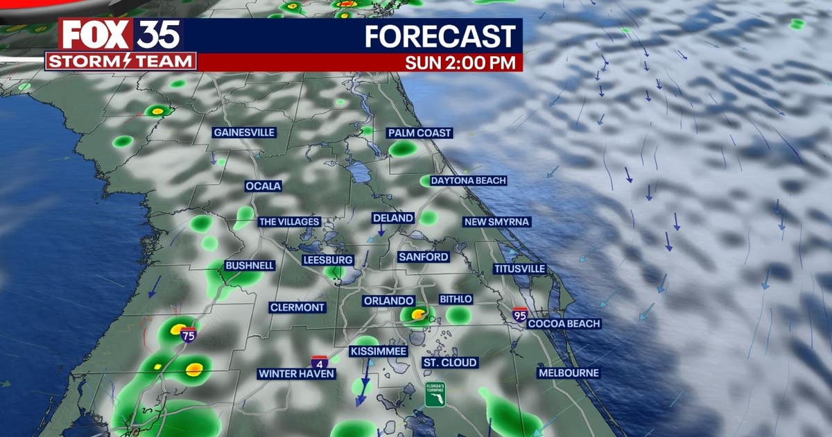 Orlando weather: Stormy week ahead for Central Florida | FOX 35 Orlando