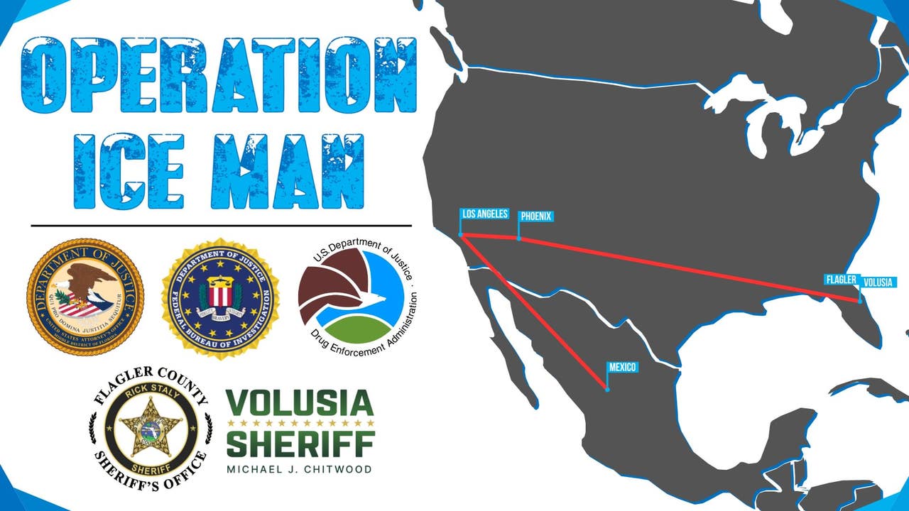 Operation Ice Man: 9 accused of helping ship meth, cocaine from Arizona, California to Florida - Vimarsana News