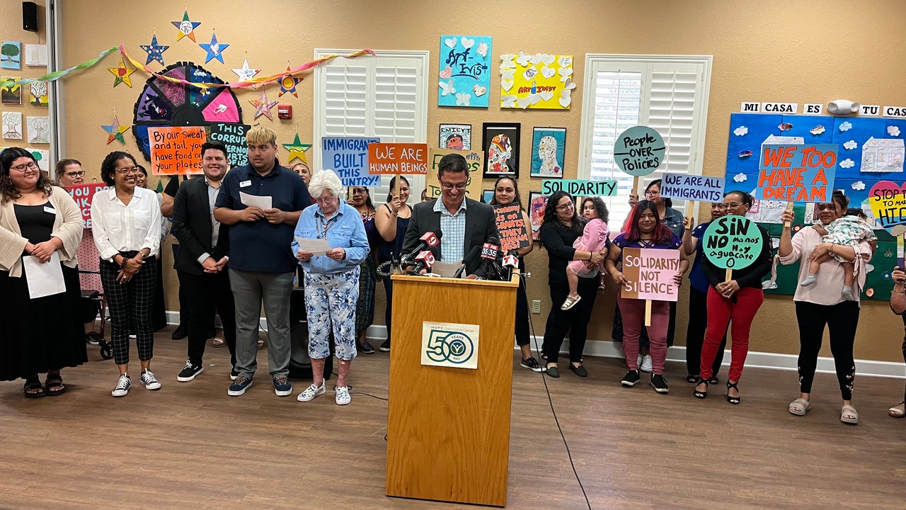 Immigrant rights activists denounce controversial new Florida law Immigrant rights activists denounce controversial new Florida law