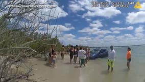 Speeding car on Smyrna Dunes Park beach nearly strikes child: witnesses