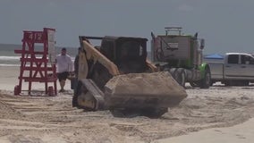 Florida residents take it upon themselves to repair sand dunes destroyed by hurricanes
