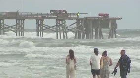 Beaches expecting big waves, high tides and rip currents for holiday weekend