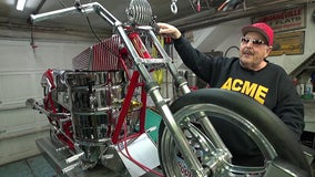 Beer-powered motorcycle inventor: 'I don't drink'