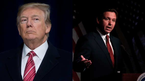 DeSantis says he is one of only three 'credible' 2024 options, chances for Trump 'not great': report