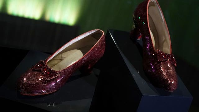 Man indicted for stealing 'Wizard of Oz' ruby slippers from Minnesota museum