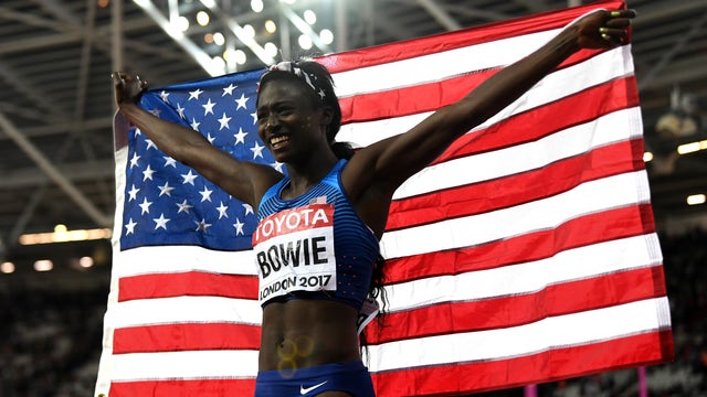 Olympic gold medalist Tori Bowie found dead at Orange County home upon wellness check, officials say