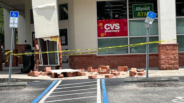 Woman, 83, crashes vehicle into wall of Florida CVS store: Volusia officials